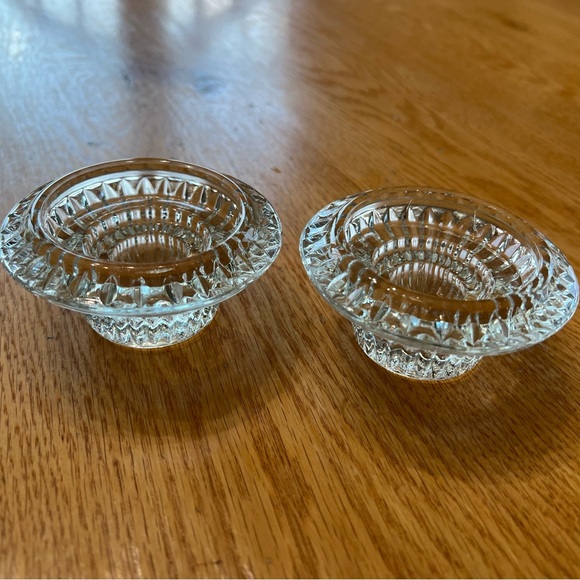 Vintage Princess House 24% Lead
Crystal 3-Way Candle Holder Pattern 845 - Picture 1 of 9